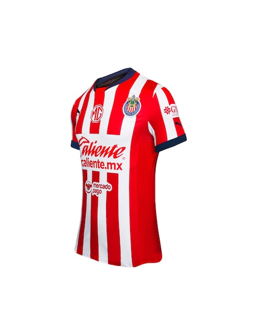Jersey de Club Deportivo Guadalajara local manga corta Puma para mujer
