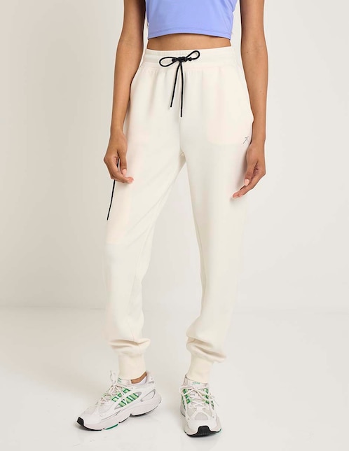 Pants regular con jareta para mujer 1