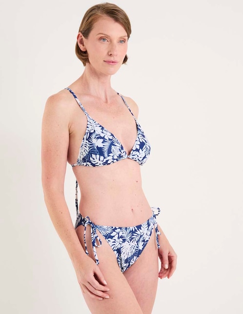 Conjunto bikini estampado floral para mujer 1