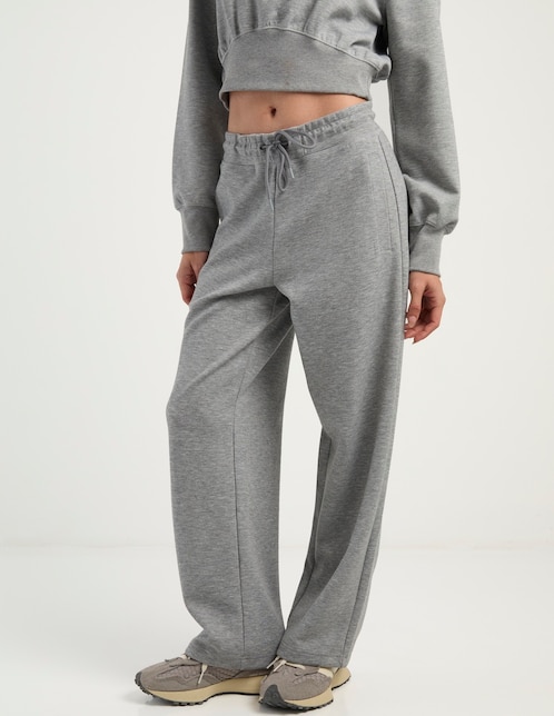 Pants straight Sprint con jareta para mujer