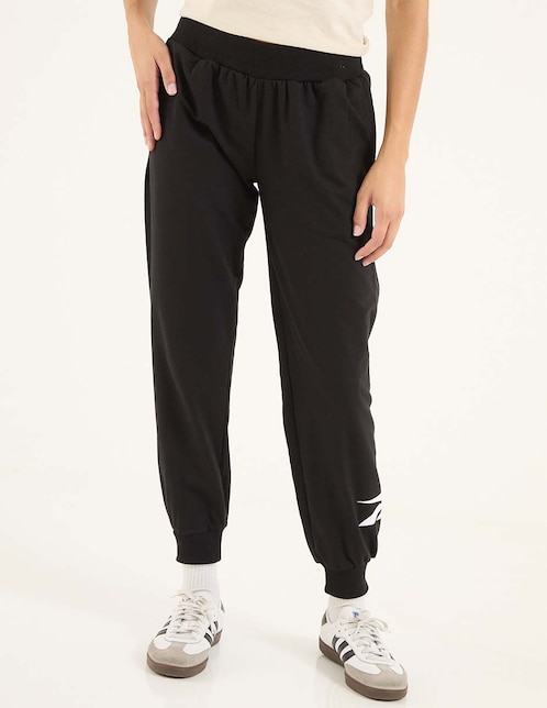 Pants straight con elástico para mujer 1