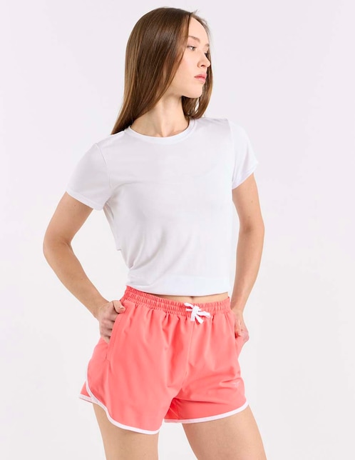 Short con bolsillos para entrenamiento mujer 1