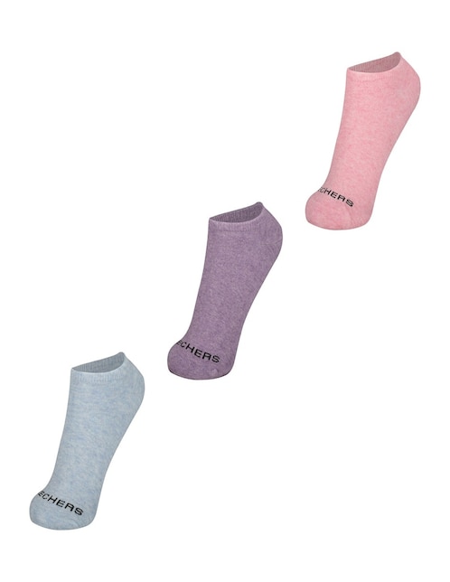 Set de tin comfort para entrenamiento Skechers sport para mujer 3 pares