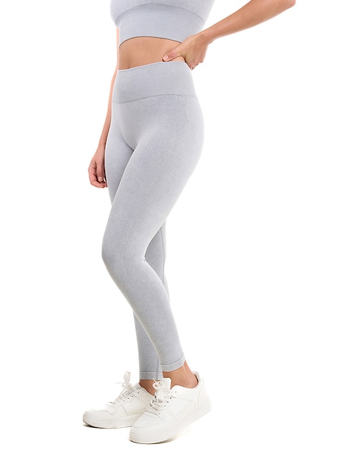 Legging a la cintura alta con elástico para mujer 1