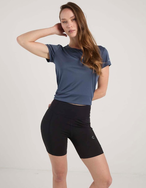 Short con bolsillos para entrenamiento mujer 1
