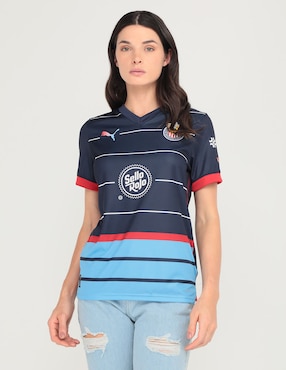 Jersey De Club Deportivo Guadalajara Visitante Puma Para Mujer