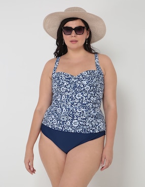 Conjunto Tankini Weekend Estampado Floral Para Mujer