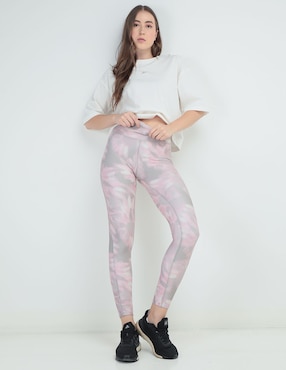 Legging Reebok A La Cintura Con Elástico Para Mujer