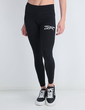 Legging Reebok Cintura Alta Con Elástico Para Mujer