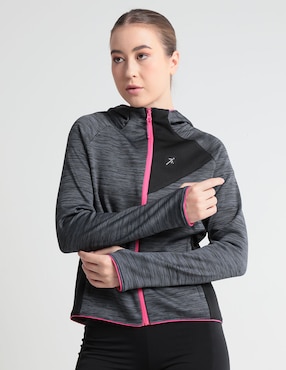 Sudadera Con Bolsillos Sprint Para Mujer