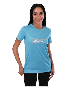 Playera Manga Corta Reebok Cuello Redondo Para Mujer