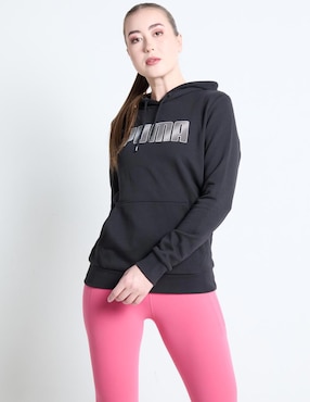 Sudadera Con Capucha Y Bolsa Puma Para Mujer