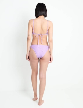 Conjunto bikini Non Stop estampado para mujer