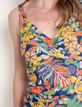 Conjunto tankini Weekend estampado floral para mujer