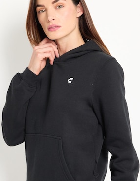 Sudadera con capucha y bolsa Charly para mujer
