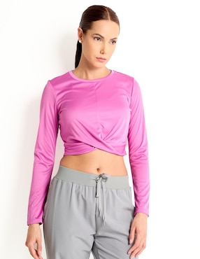 Playera deportiva para entrenamiento de mujer