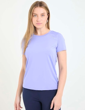 Playera deportiva para correr de mujer