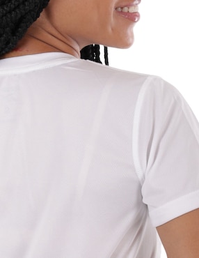 Playera manga corta Reebok cuello redondo para mujer