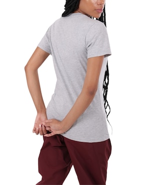 Playera manga corta Reebok cuello redondo para mujer