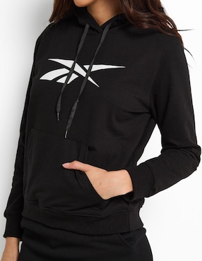 Sudadera Reebok con capucha y bolsa para mujer