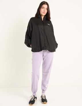 Pants regular Reebok con elástico para mujer