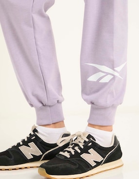 Pants regular Reebok con elástico para mujer