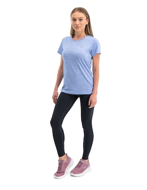 Legging Skechers a la cintura con elástico para mujer