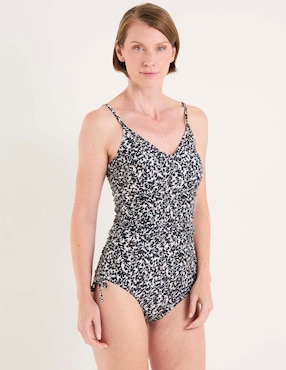 Traje de baño completo Weekend estampado animal print para mujer