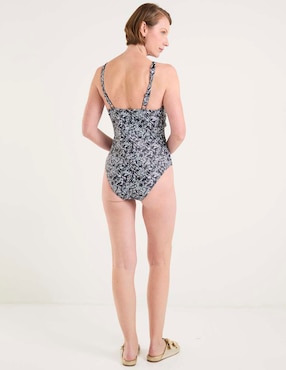 Traje de baño completo Weekend estampado floral para mujer