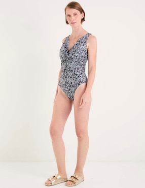 Traje de baño completo Weekend estampado floral para mujer