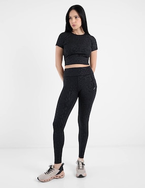 Legging sprint a la cintura con elástico para mujer