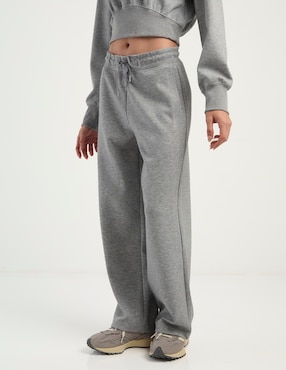 Pants straight Sprint con jareta para mujer