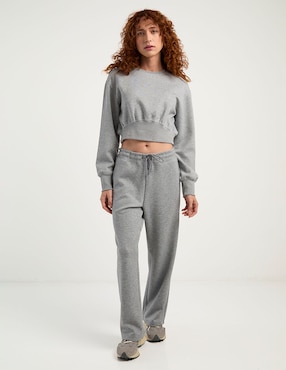 Pants straight Sprint con jareta para mujer