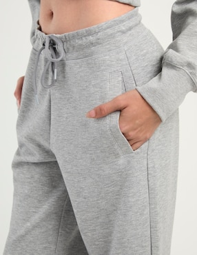 Pants straight Sprint con jareta para mujer