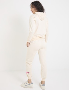 Pants regular Reebok con jareta para mujer