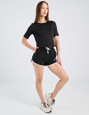 Short con bolsillos Reebok para entrenamiento mujer