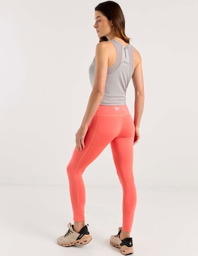 Legging Reebok a la cintura con elástico para mujer