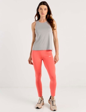 Legging Reebok a la cintura con elástico para mujer