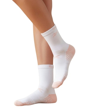 Set de calcetín compresión para entrenamiento Reebok para mujer 2 pares