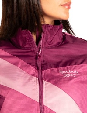 Chamarra casual Reebok para mujer