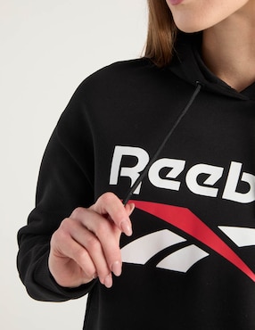 Sudadera Reebok con capucha para mujer