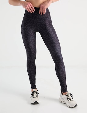 Legging Reebok a la cintura con elástico para mujer