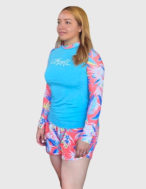 Conjunto traje de baño Oneill estampado floral para mujer