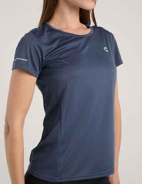Playera manga corta Charly cuello redondo para mujer