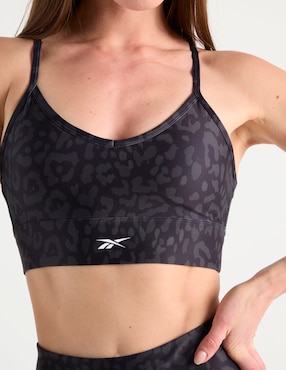 Top deportivo Reebok para entrenamiento mujer