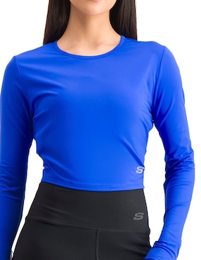 Playera deportiva para entrenamiento Skechers de mujer