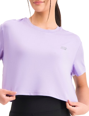 Playera deportiva para entrenamiento Skechers Classics de mujer