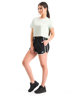 Playera deportiva para entrenamiento Skechers de mujer