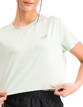 Playera deportiva para entrenamiento Skechers de mujer