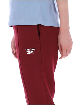 Pants regular Reebok con elástico para mujer
